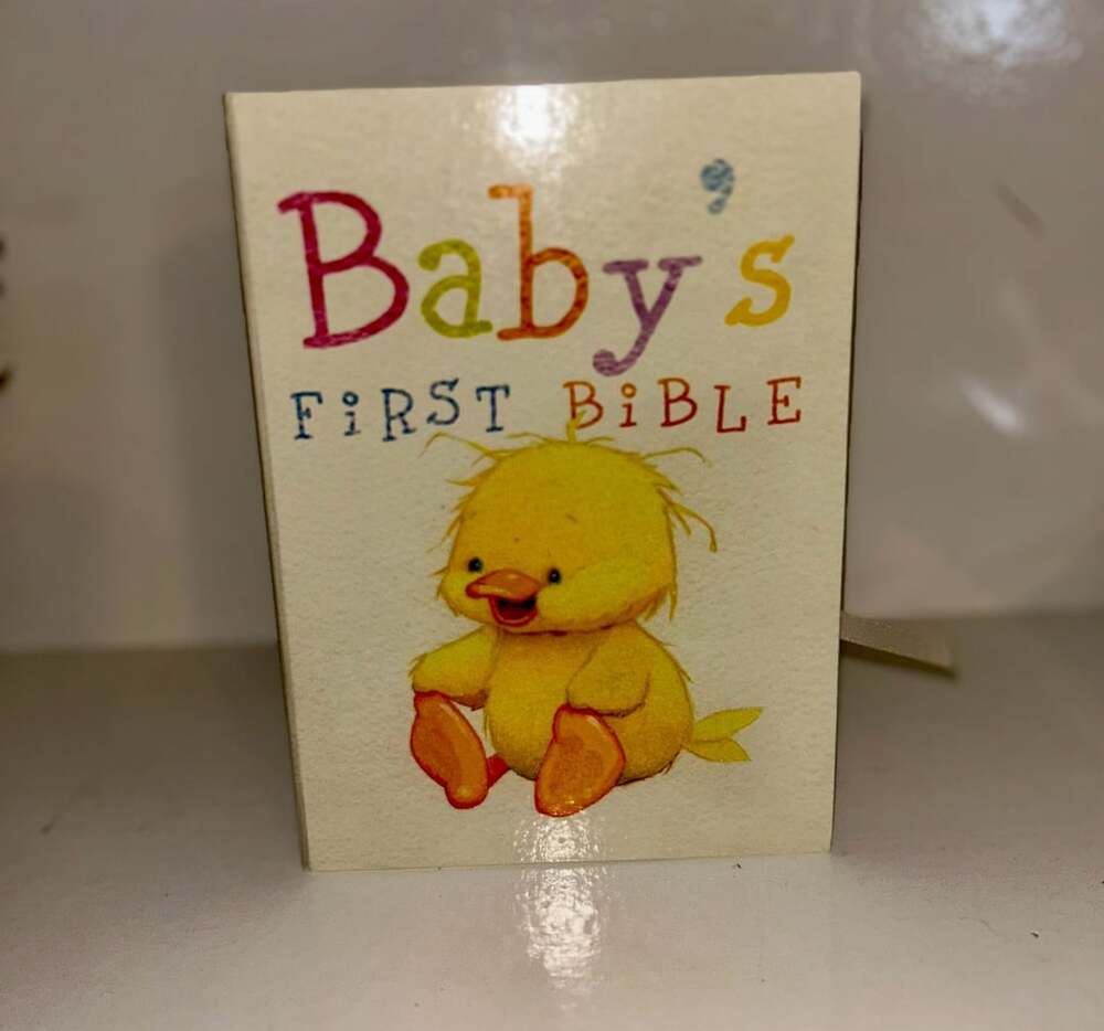 NKJV, Baby's First Bible, Hardcover, White: Holy Bible, New King James Version